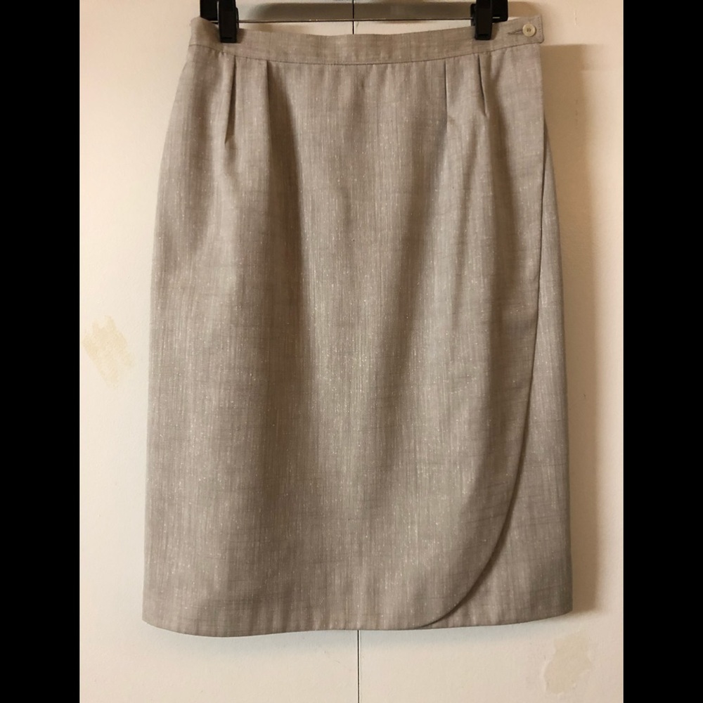 Country Sophisticates Pendleton  Skirt - Poly/Silk